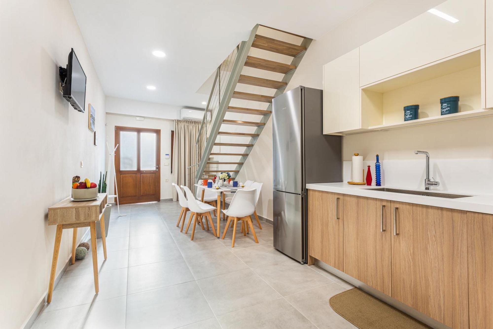 Gallery Art Apartment Hriszí Aktí Haniá Kültér fotó