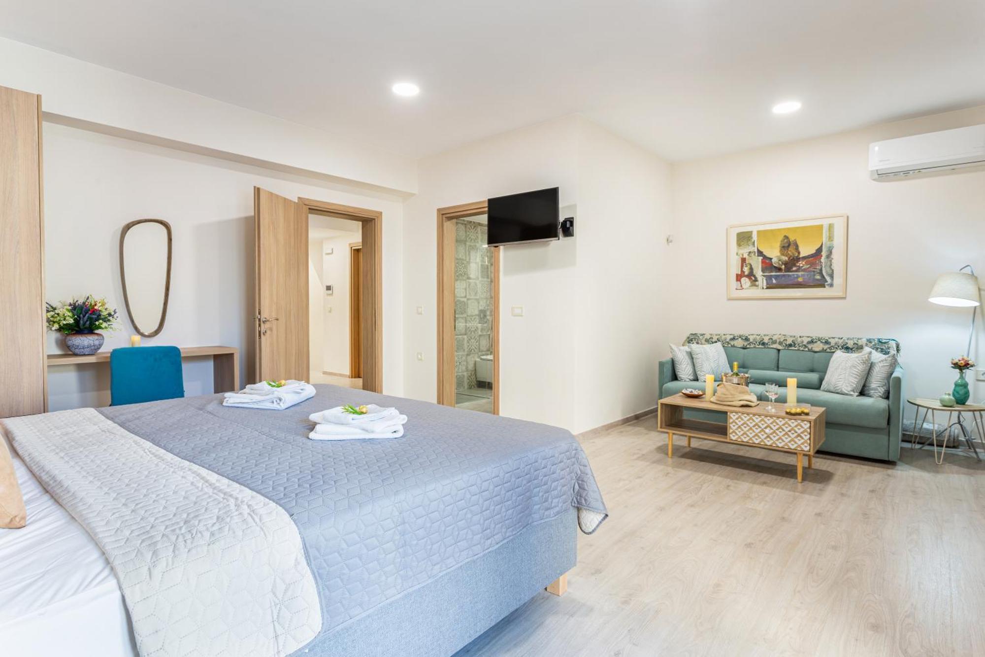 Gallery Art Apartment Hriszí Aktí Haniá Kültér fotó