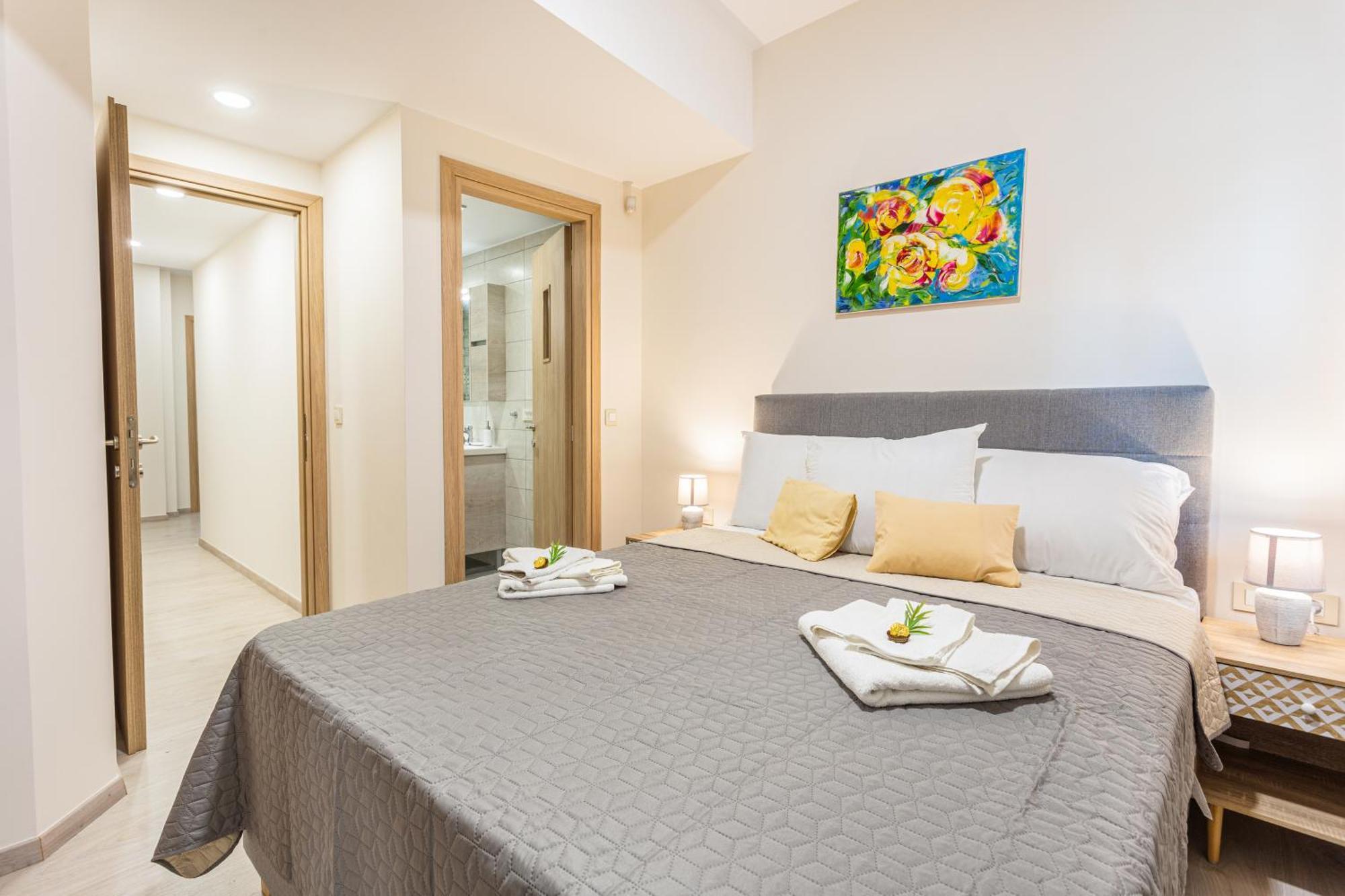 Gallery Art Apartment Hriszí Aktí Haniá Kültér fotó
